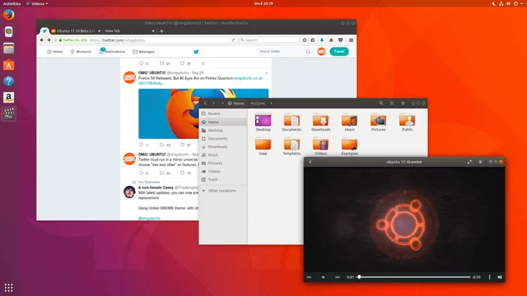 Вперше за 7 років ви не зустрінете інтерфейс Unity, його замінила Стільниця GNOME 3